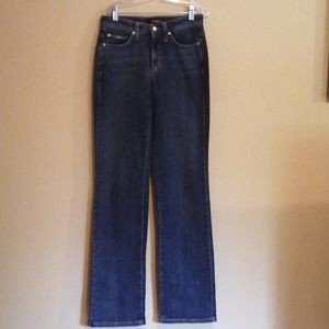 Cambio straight leg jeans.